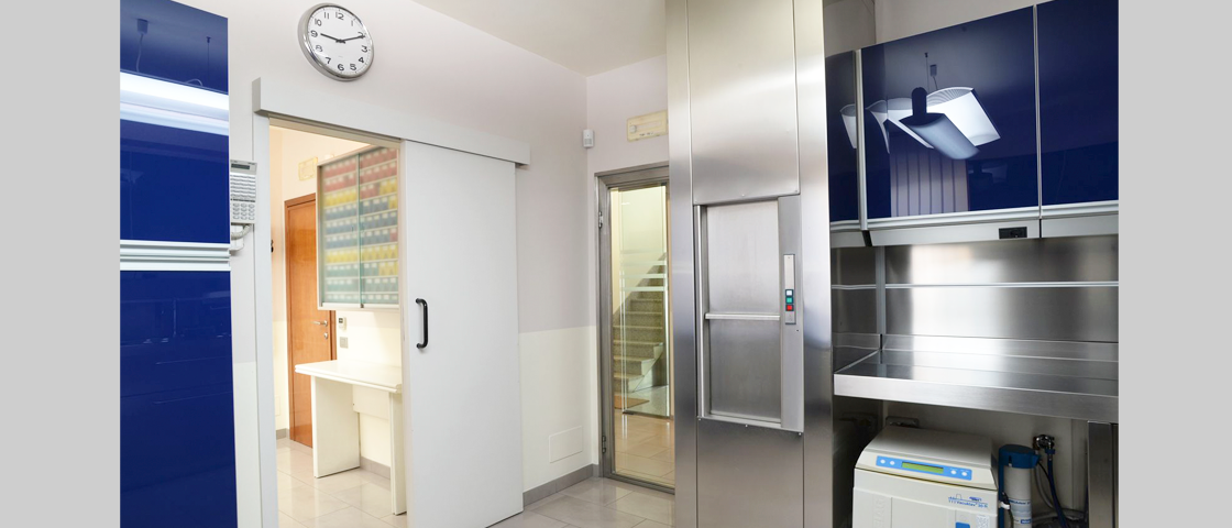 2° piano - Sala sterilizzazione