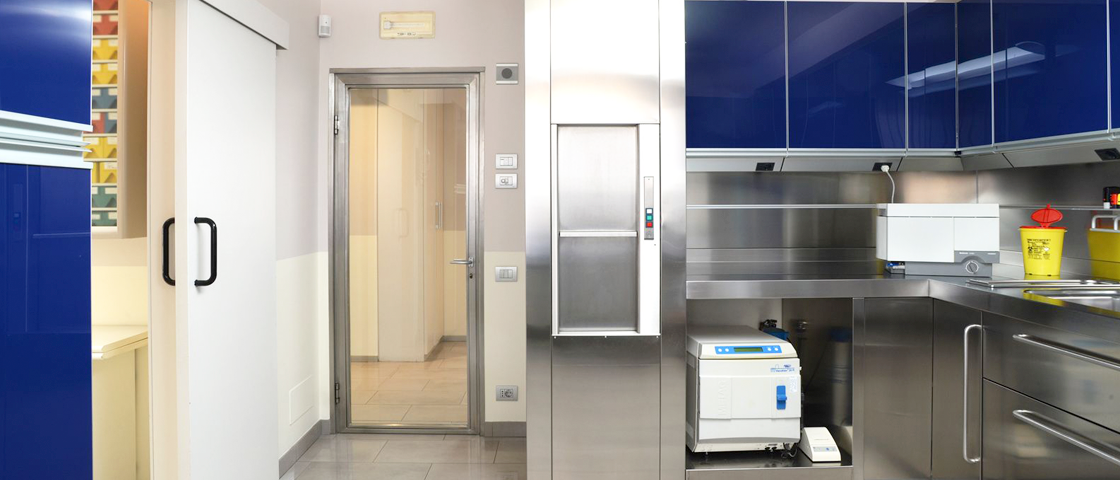 2° piano - Sala sterilizzazione